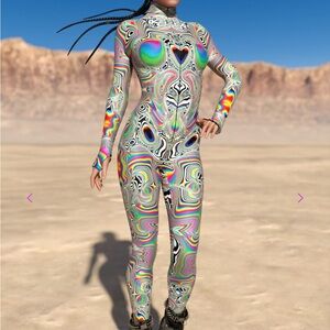 Candy Catz Universe Glitch Bodysuit